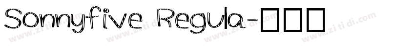 Sonnyfive Regula字体转换